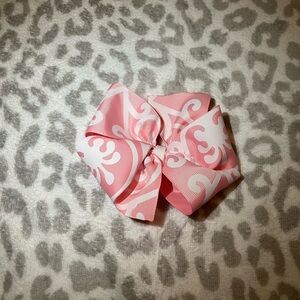Charming Swirl Pattern Kids Hair Bow